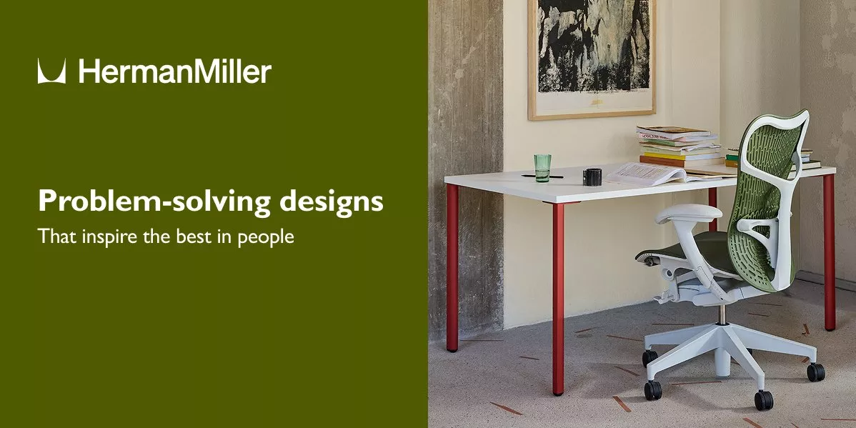 A image showing a desk and a chair